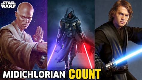 what is luke's midichlorian count